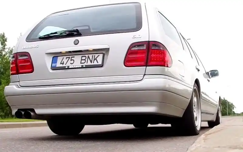 奔驰 w210 s210 e级 e600 brabus 旅行车瓦罐 wagon声浪