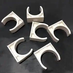 管夹管扣线卡子墙面水管线管配件塑料卡扣u型扣骑马卡线扣 20