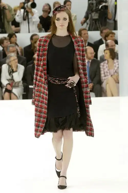 chanel haute couture f/w 2004 粗花呢外套