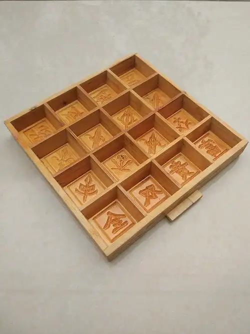 蒸崇明糕模具方糕模具木质蒸模印糕板状元糕松糕定胜糕桂花糕重阳糕板