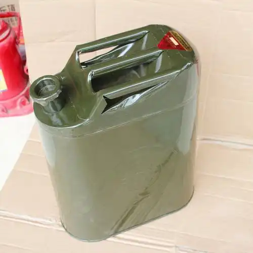 包邮汽油柴油桶汽车10升备用军绿色铁皮轿车10l20l油箱油桶30升