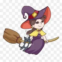 q版卡通魔法师巫师魔法女巫
