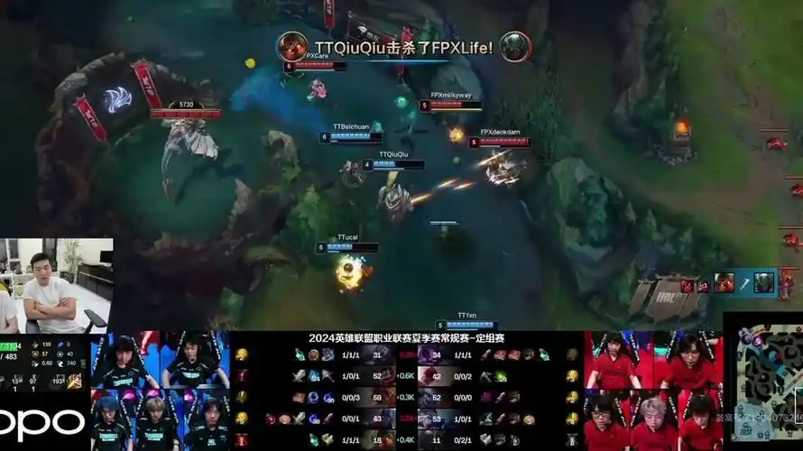 2024英雄联盟职业联赛夏季赛常规赛定组赛 各路解说看(大b庄园)fpx让