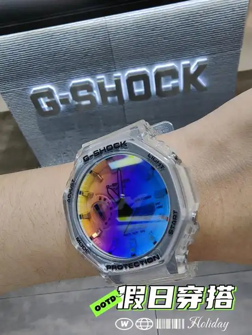 卡西欧新款冰韧76炫彩太阳镜7676