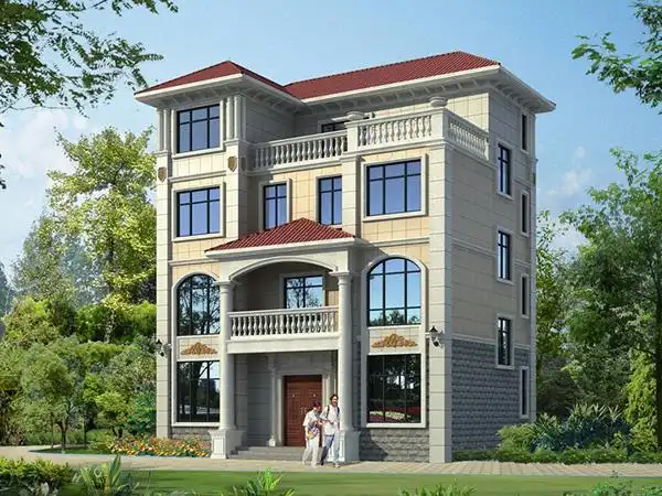 三层半及以上欧式--湖南中科别墅建筑有限公司