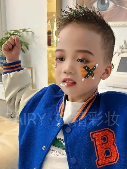 舞台妆  #舞台妆彩绘  #街舞  #街舞男孩