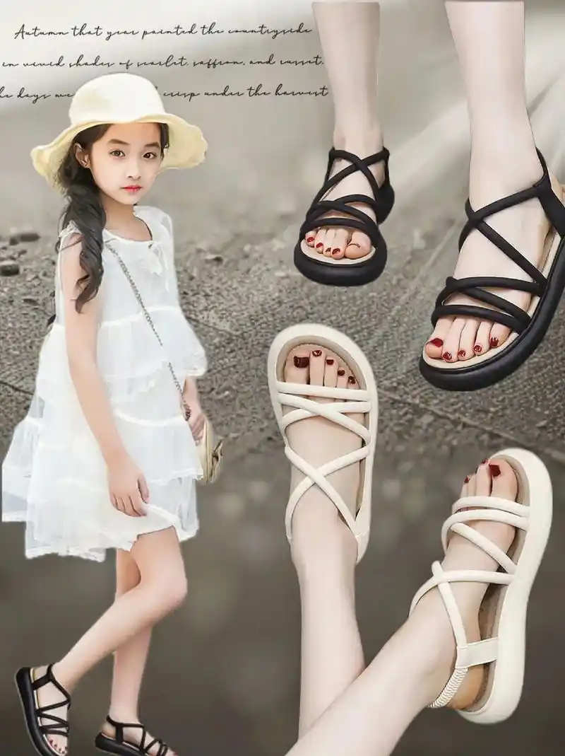 女童凉鞋,亲子款,妈妈也可以穿