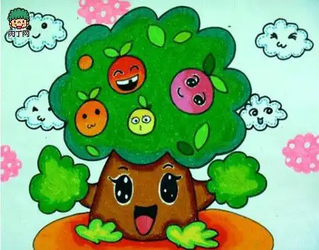 环保儿童作品图片低碳生活绿色家园环保儿童画作品欣赏肉丁儿童网