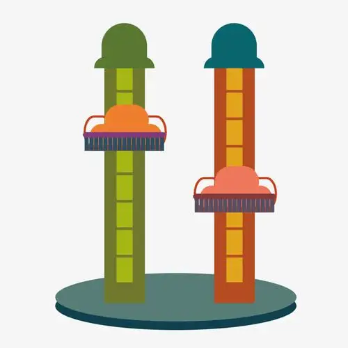 矢量上下降游乐设施免抠素材免费下载_觅元素51yuansu.com