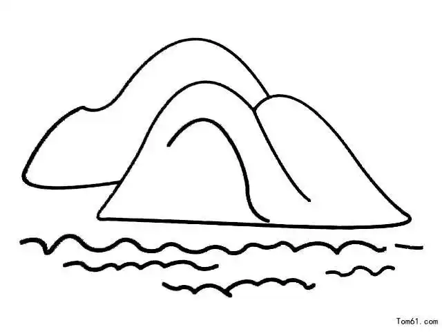 湖泊简笔画湖泊简笔画图片大全儿童