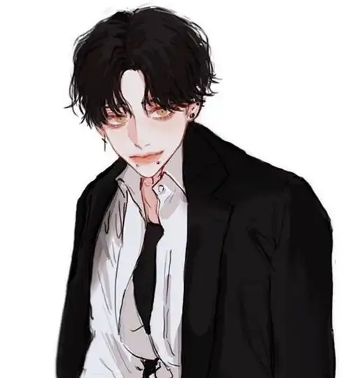 男头动漫二元次简约帅气半身二元次头像季懿苏の