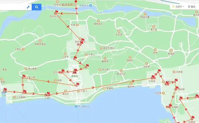 颐和园怎么玩多条线路可以选