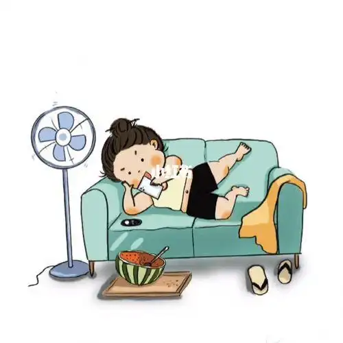 宅在家日常简笔画