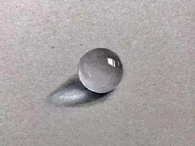 写实素描步骤及画法手把手教你画小水滴