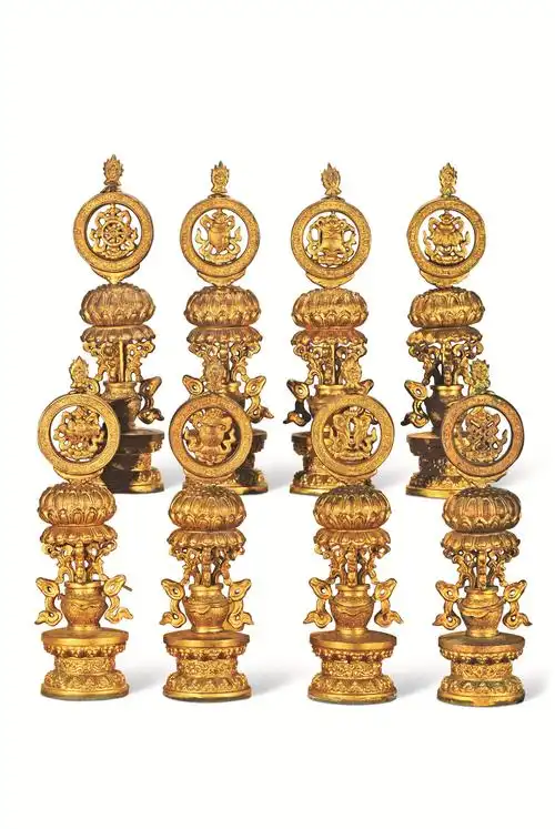 清善宝寺佛八宝供 八件