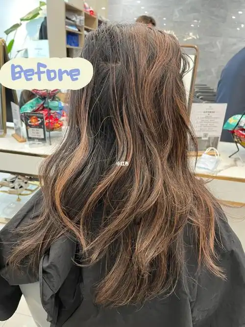 v1hairsalon巴黎画染改色