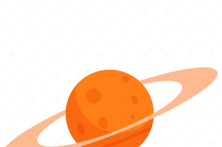 卡通星球宇宙免扣素材【免抠元素png】-90设计网