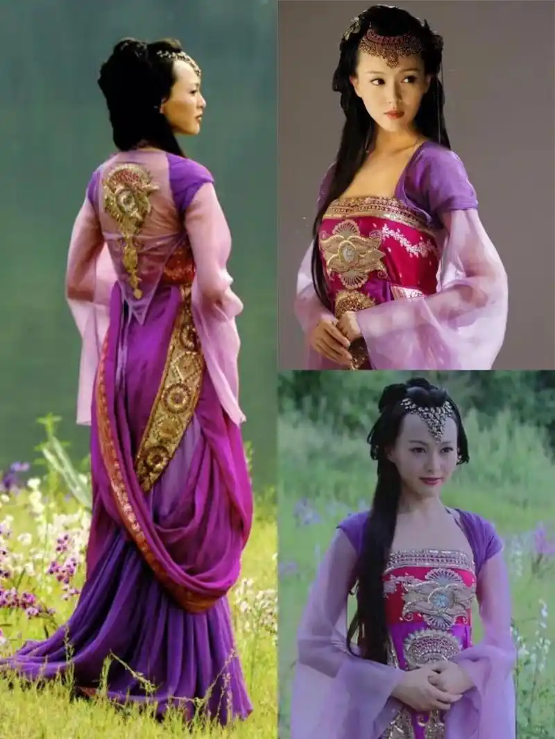 唐嫣在《仙剑3》的紫萱造型,真的惊艳了我很多年!
