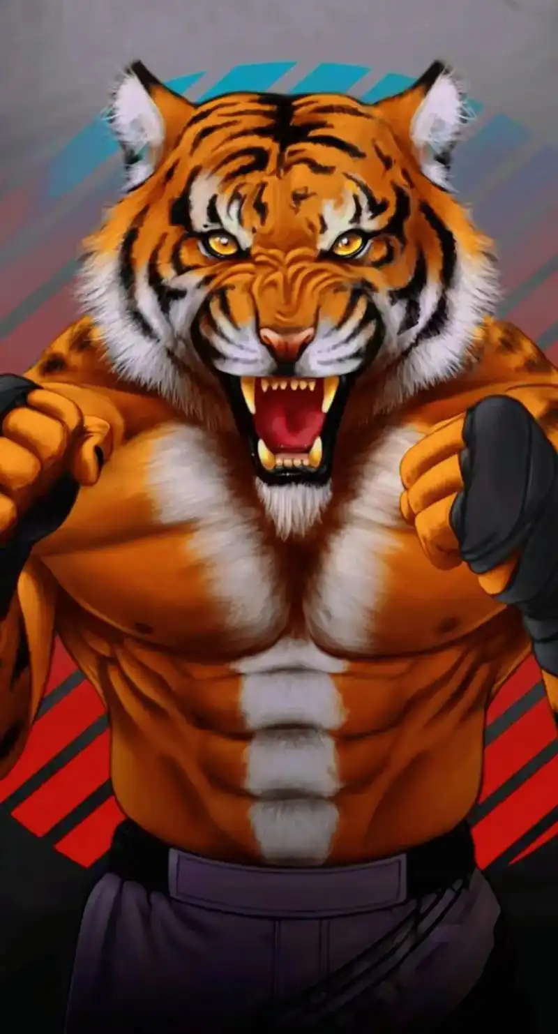 霸气十足的动物硬汉拳击手壁纸分享喜欢自取