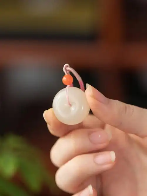 如意藕粉平安扣肥嘟嘟惹人爱