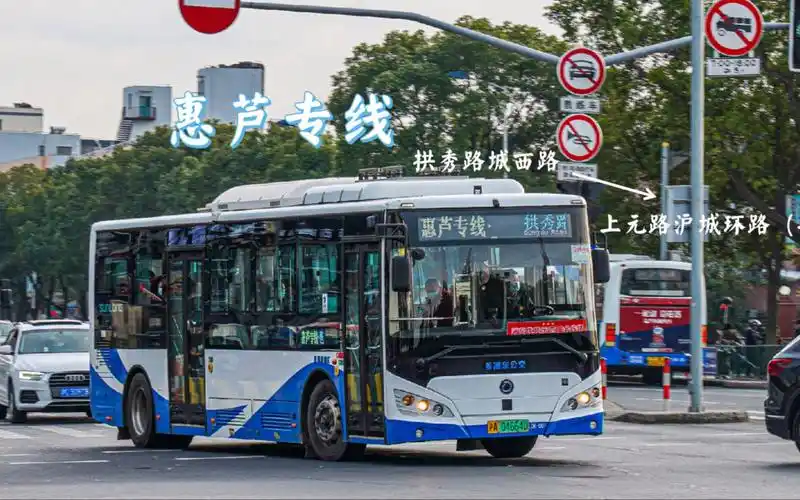 龙芦残影老芦骨干上海公交临港公交惠芦专线全程前方展望