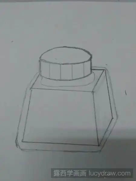 教你画墨水瓶