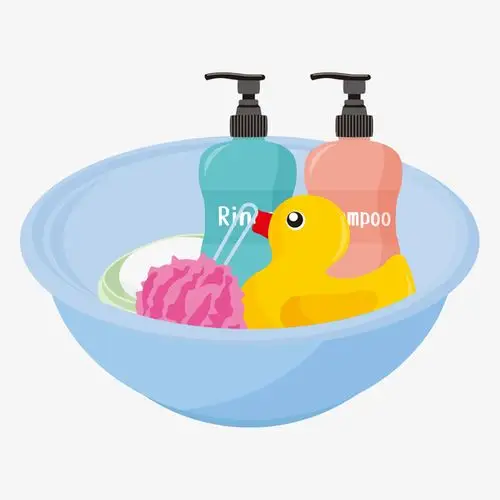 卡通洗浴用品png
