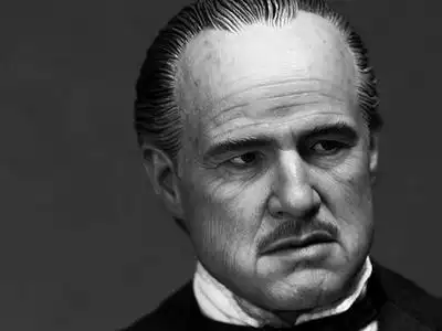 enterbay版 教父 the godfather 马龙·白兰度 marlon brando - 宏模.