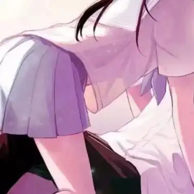 骚一点的二次元情头一对两张漫画情侣床上头像