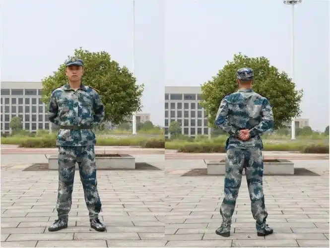 立正 人民解放军海军退役士兵, 曾在南海舰队下属情报科服役 口令