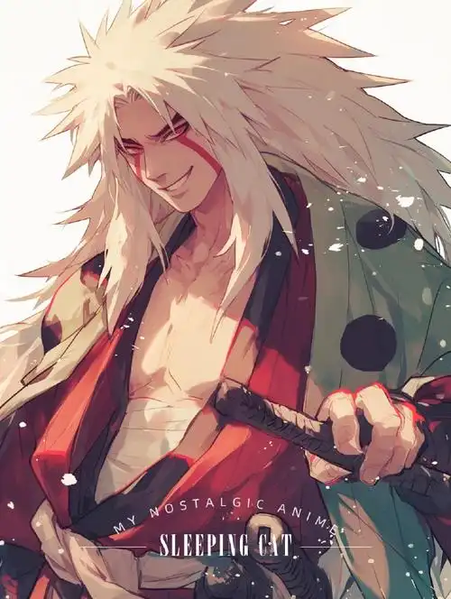 今日份分享-火影壁纸-自来也