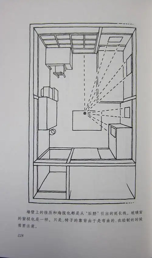 房间的俯视图怎么画简笔画
