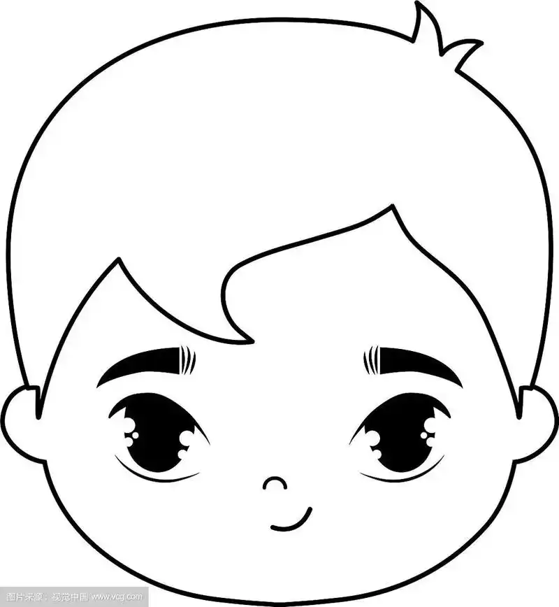 可爱的小男孩头像人物