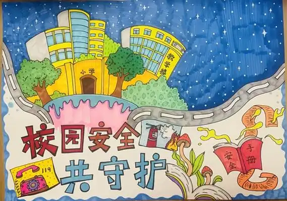 课间十分钟安全伴我行管城回族区五里堡小学开展校园安全主题队会活动