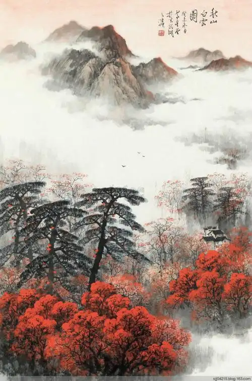 卢星堂国画欣赏