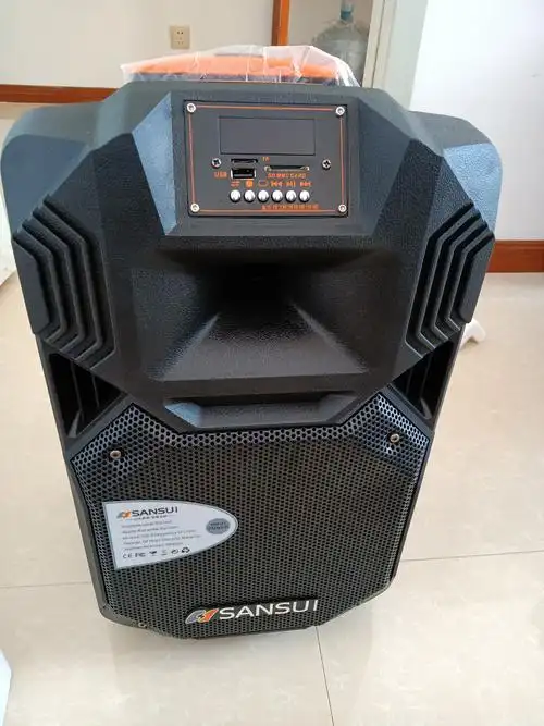 山水(sansui) ss1-12 户外广场舞音响移动拉杆无线蓝牙音箱电瓶便携式