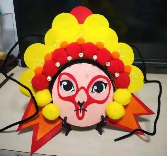 做脸谱识国粹京剧脸谱手工制作线上活动