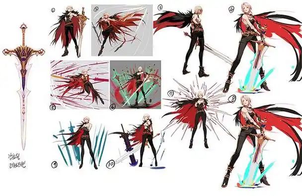 女鬼剑三觉立绘(女鬼剑三觉设计原稿曝光)(4)