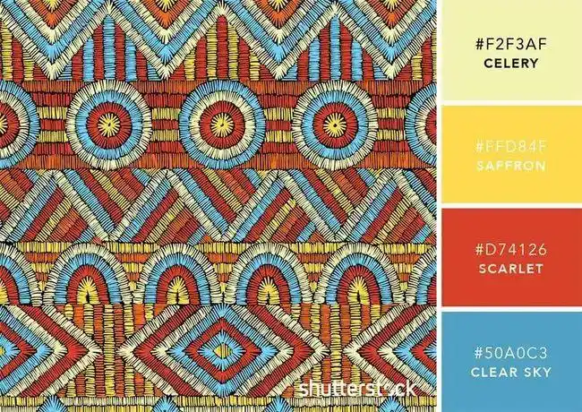 色彩时尚设计中101种配色方案样本