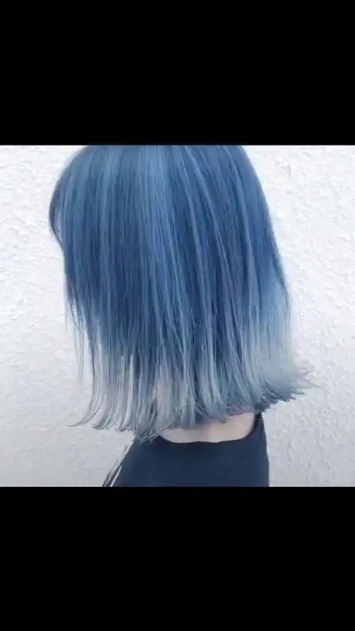 雾蓝74灰蓝74蓝黑_伊通头发约