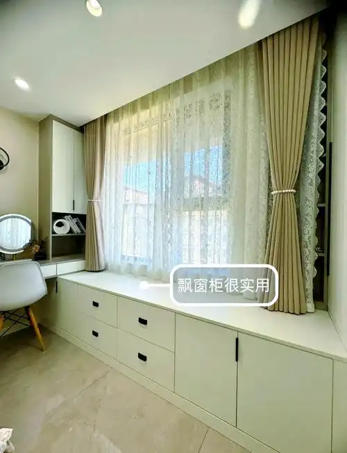 98飘窗变柜,实用又美观!