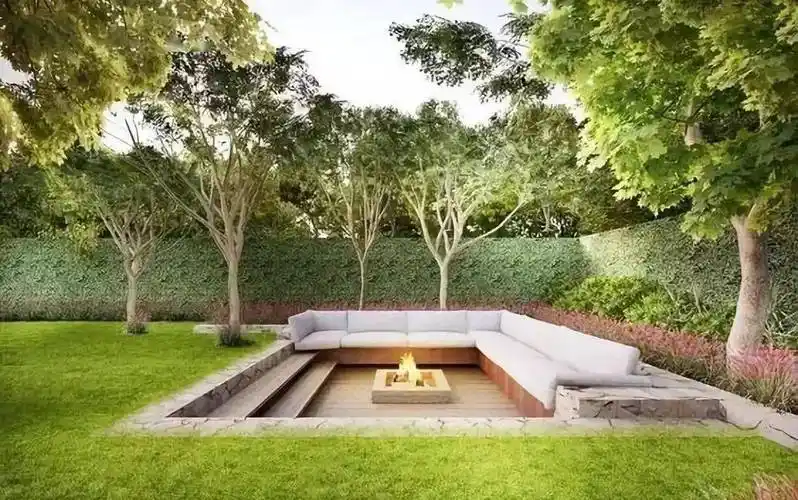 48款下沉式庭院休闲区让庭院更具魅力