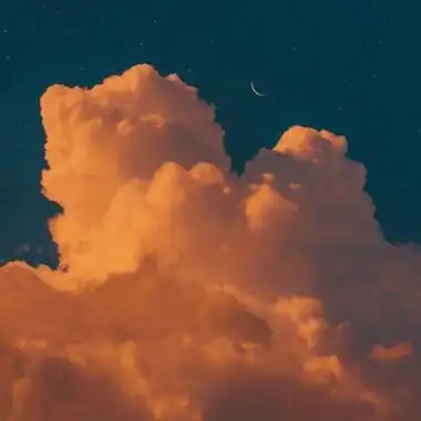 五彩缤纷的彩霞图片头像