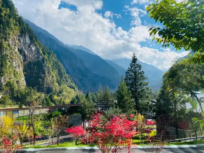 毕棚沟打卡成功缺雪