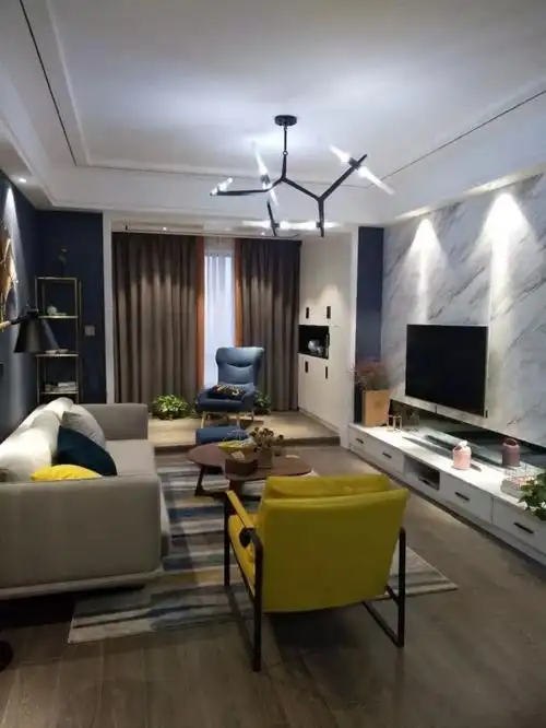 客厅吊灯怎么选择看看人家是怎么搭配的