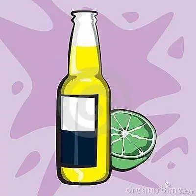 酒瓶简笔画彩色