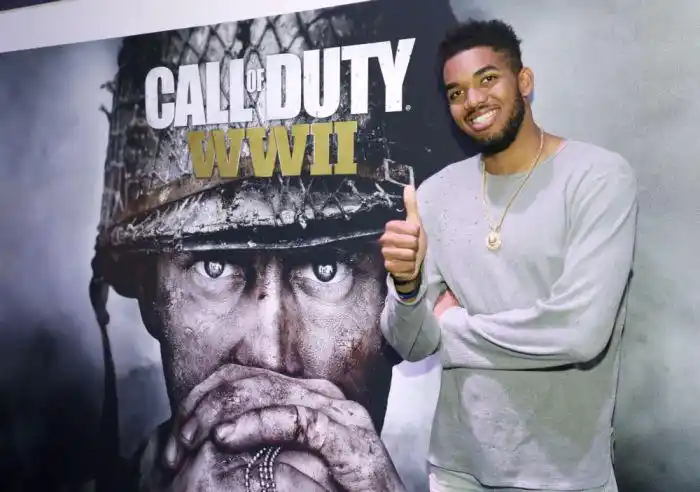 周游列国的灰狼领袖karlanthonytowns