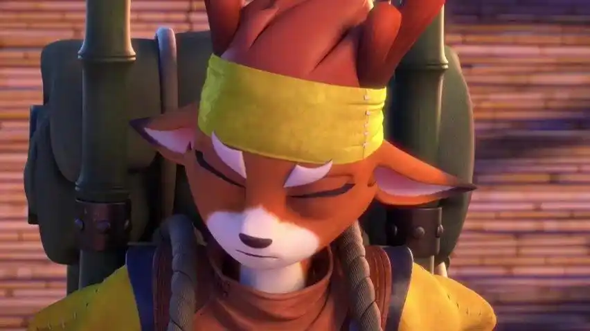 巨兵长城传糟糕小白感应到狼的身上的能量有惊险