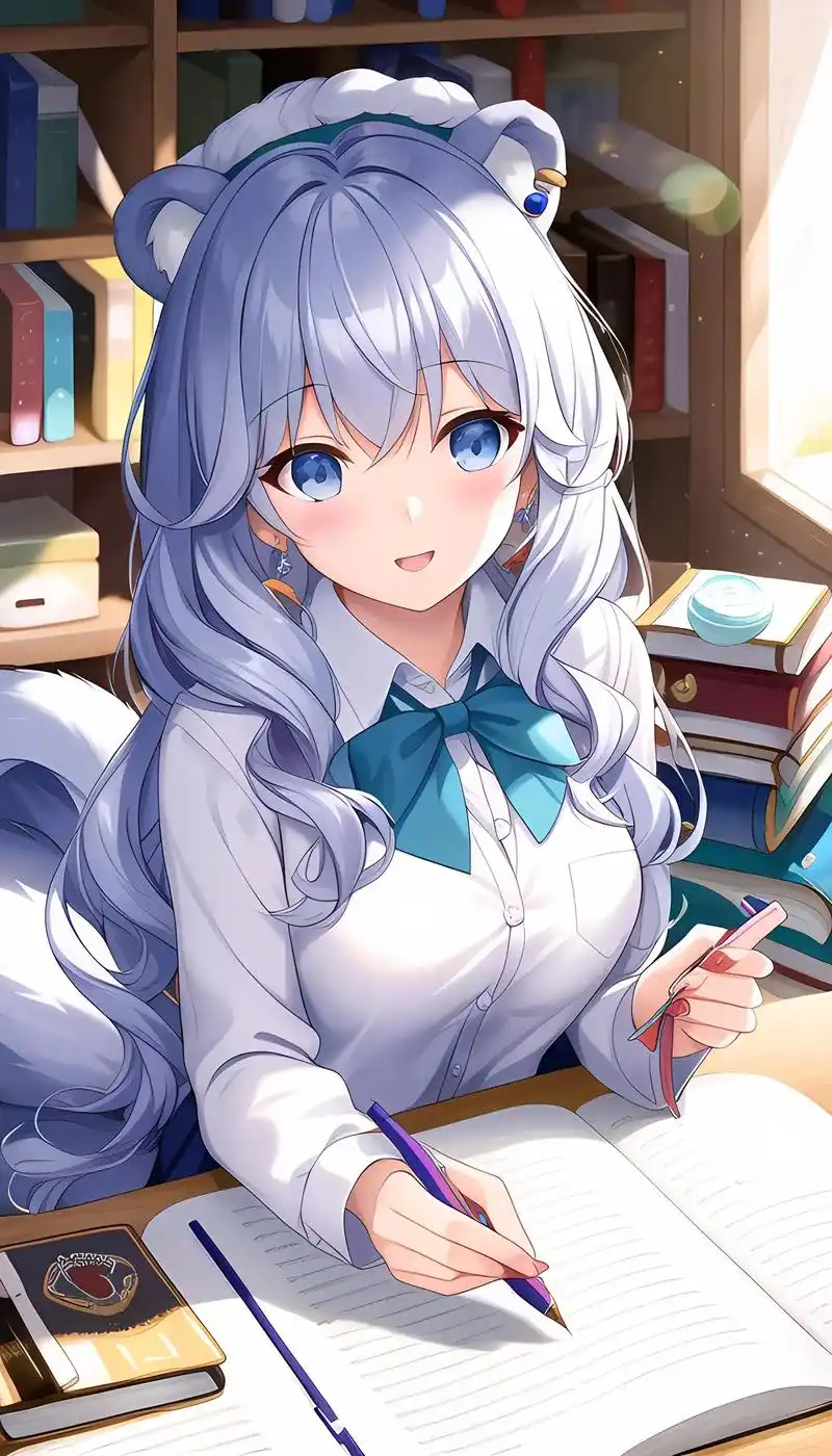 抖音图文来了 #二次元少女 #送你一张壁纸 #动漫老婆 # - 抖音