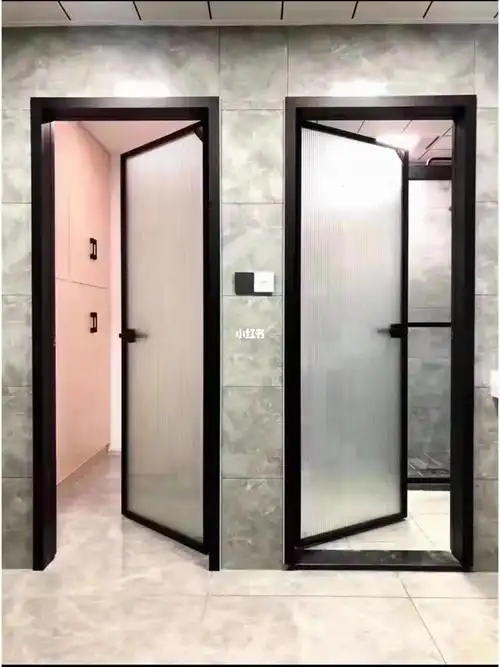 16极窄卫生间门配长虹中空钢化玻璃